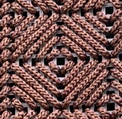 Diamond Lattice pattern